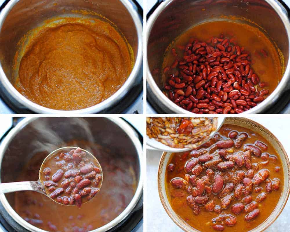 instant pot rajma masala steps