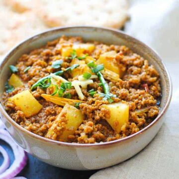 Keema Aloo (Mince with Potatoes)