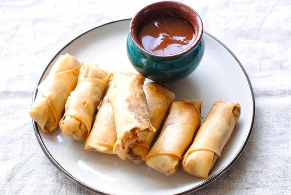 Veg Spring Roll Recipe / Spring Roll Recipe How To Make ...