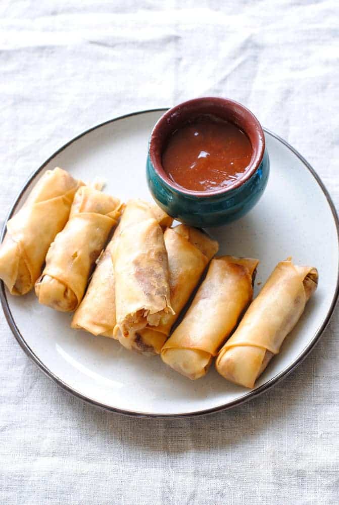 Chinese Vegetable Spring Roll Recipe