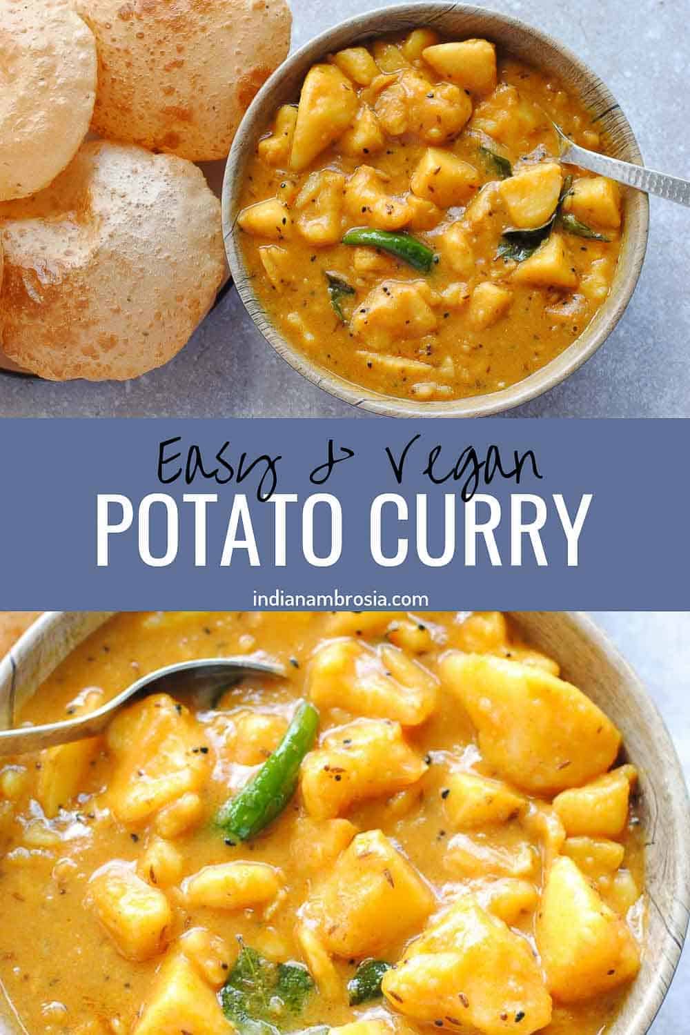 Aloo Curry (Indian Potato Curry Recipe) | Indian Ambrosia