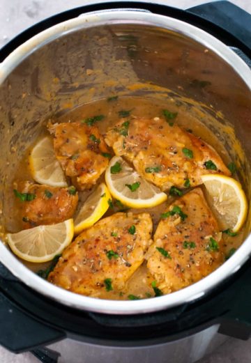 Lemon Chicken: Stovetop and Instant Pot Recipes | Indian Ambrosia