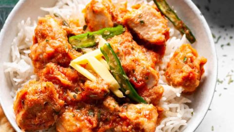 White Chicken Karahi Recipe – North Indian Style - Fast Curries