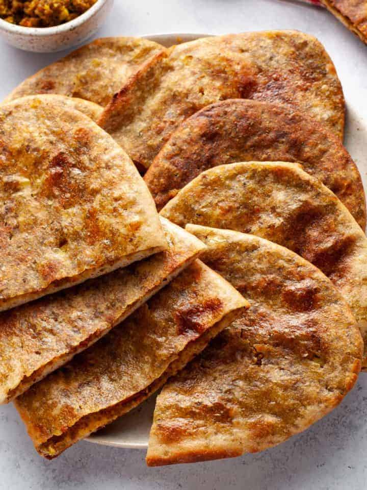 The BEST Whole Wheat Naan Recipe (Atta Naan) Indian Ambrosia